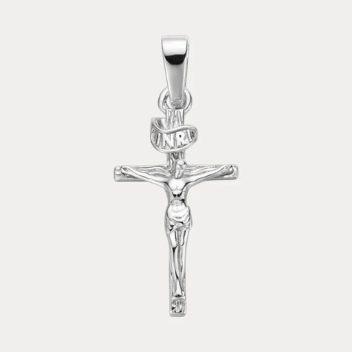 Colgante de Crucifijo Cruz - Pequeño 925 Plata 3 cm - Quierox - Tienda Online