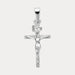 Colgante de Crucifijo Cruz - Pequeño 925 Plata 3 cm - Quierox - Tienda Online