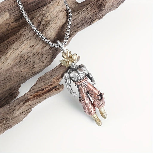 Collar con colgante de aleación de acero Dragon Ball Anime - Quierox - Tienda Online