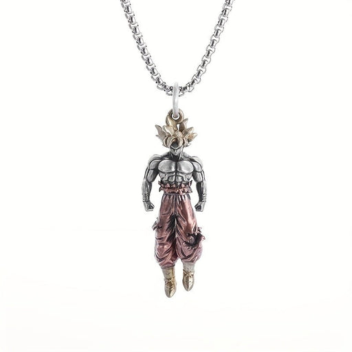 Collar con colgante de aleación de acero Dragon Ball Anime - Quierox - Tienda Online