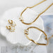 Collar con colgante de mariposa de acero inoxidable - Quierox - Tienda Online