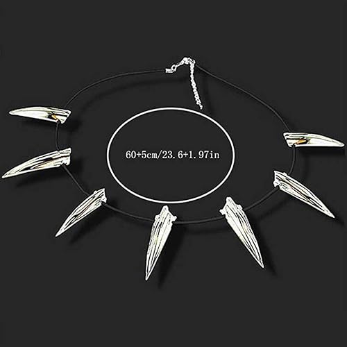 Collar con colgante de pantera negra para hombre, colgante Wakanda King T'Challa - Quierox - Tienda Online