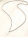 Collar con cruz para hombre, colgante de cruz con cadena plateada, resistente al agua. - Quierox - Tienda Online