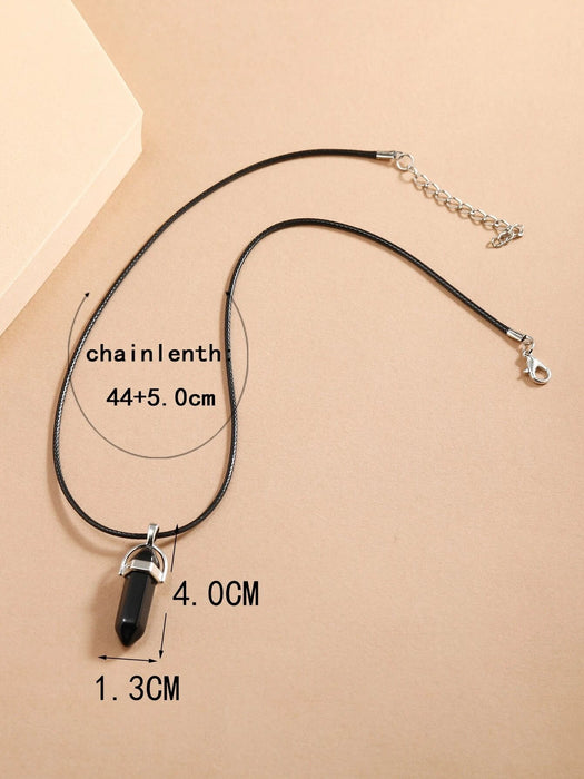 Collar con dije geométrico - Quierox - Tienda Online