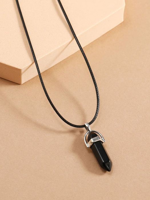 Collar con dije geométrico - Quierox - Tienda Online