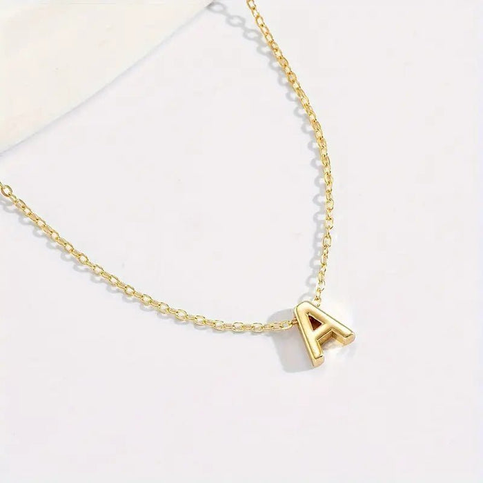 Collar con letras sencillas y elegantes para San Valentín, estilo coreano - Quierox - Tienda Online