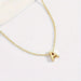 Collar con letras sencillas y elegantes para San Valentín, estilo coreano - Quierox - Tienda Online