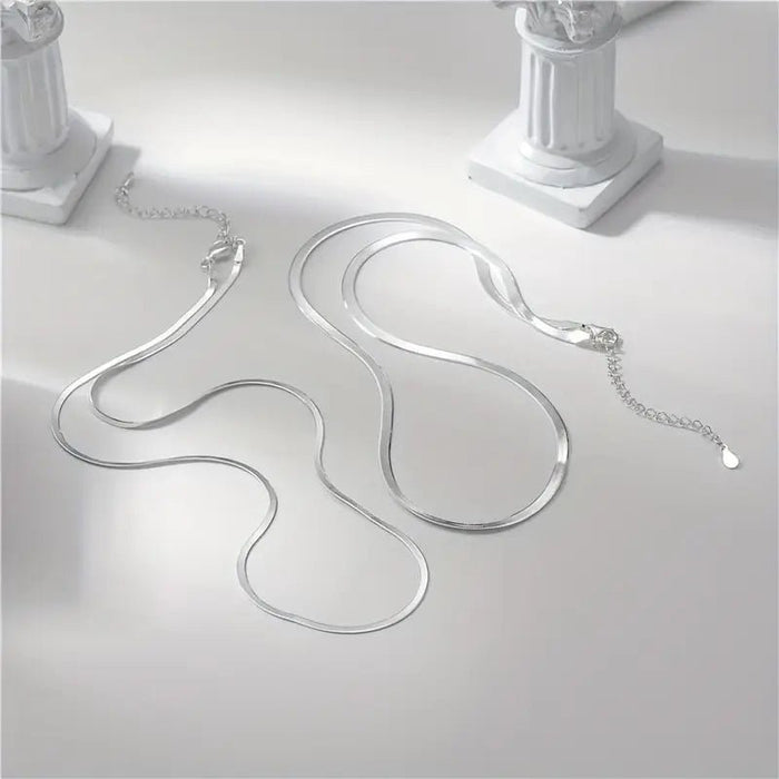 Collar de cadena de acero inoxidable para cuello de collar de cuchilla simple - Quierox - Tienda Online