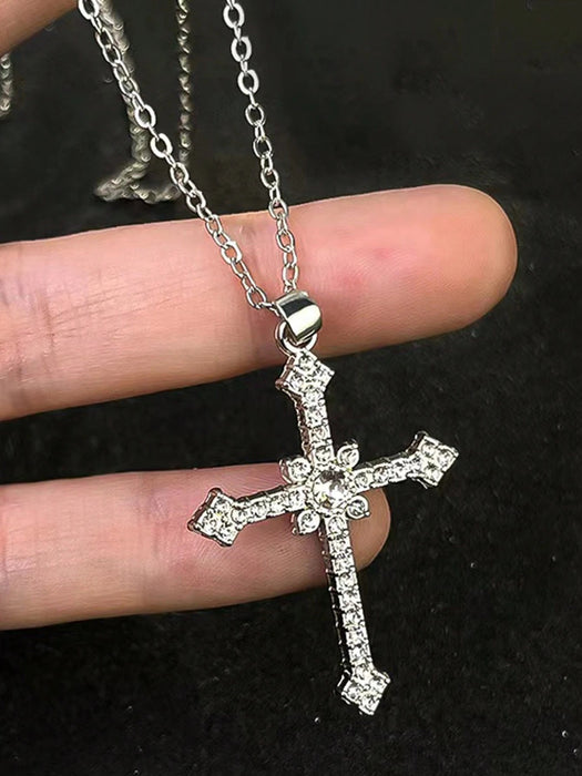 Collar de cadena de clavícula cruzada de moda con estrella y personalidad - Quierox - Tienda Online