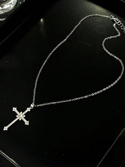 Collar de cadena de clavícula cruzada de moda con estrella y personalidad - Quierox - Tienda Online