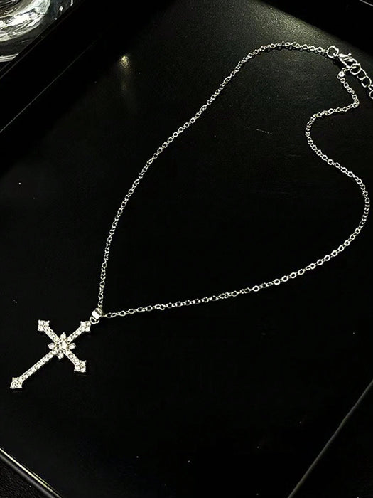 Collar de cadena de clavícula cruzada de moda con estrella y personalidad - Quierox - Tienda Online