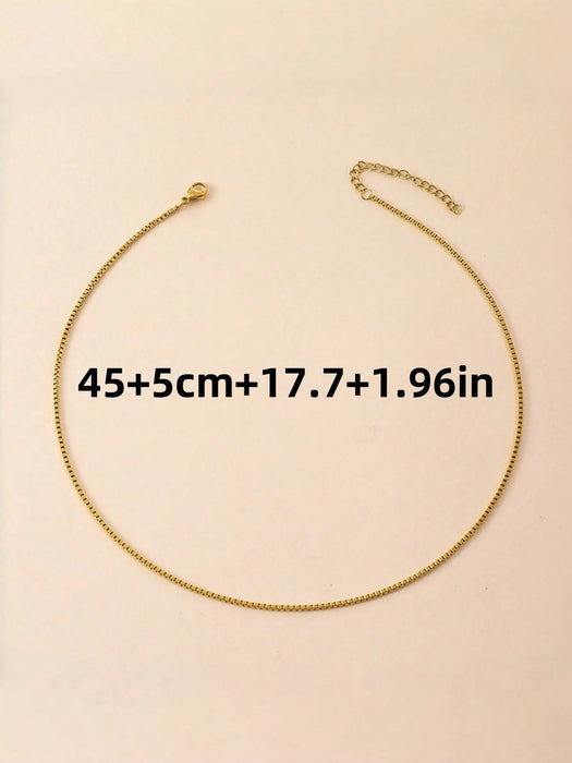 Collar de cadena estilo minimalista de 1.8MM para hombres - Quierox - Tienda Online