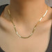 Collar de Cadena Hueso de Serpiente Extra Largo 50cm - Quierox - Tienda Online