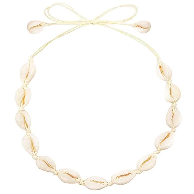 Collar de concha de mar para mujer, estilo bohemio, retro, surfero, joyería de verano - Quierox - Tienda Online