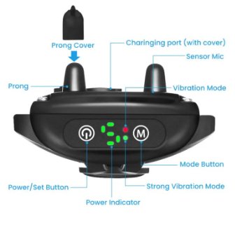 Collar de corteza para perro Focuspet - Quierox - Tienda Online