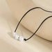 Collar de cuerda de cuero con perlas de agua dulce para mujer, collar de 3 cuentas hecho a mano - Quierox - Tienda Online