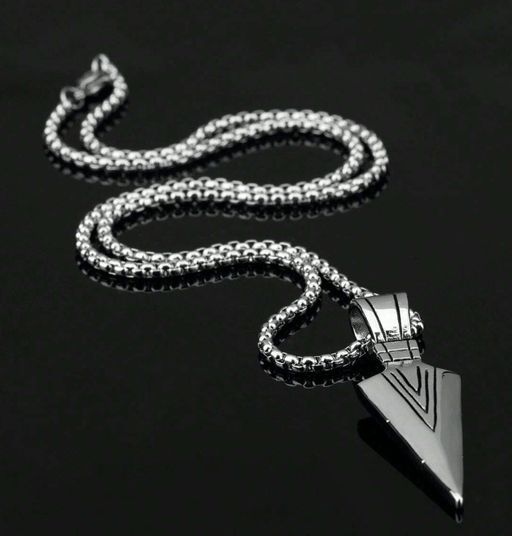 Collar De Moda Y Popular Con Colgante De Arma De Caballero SHEIN - Quierox - Tienda Online