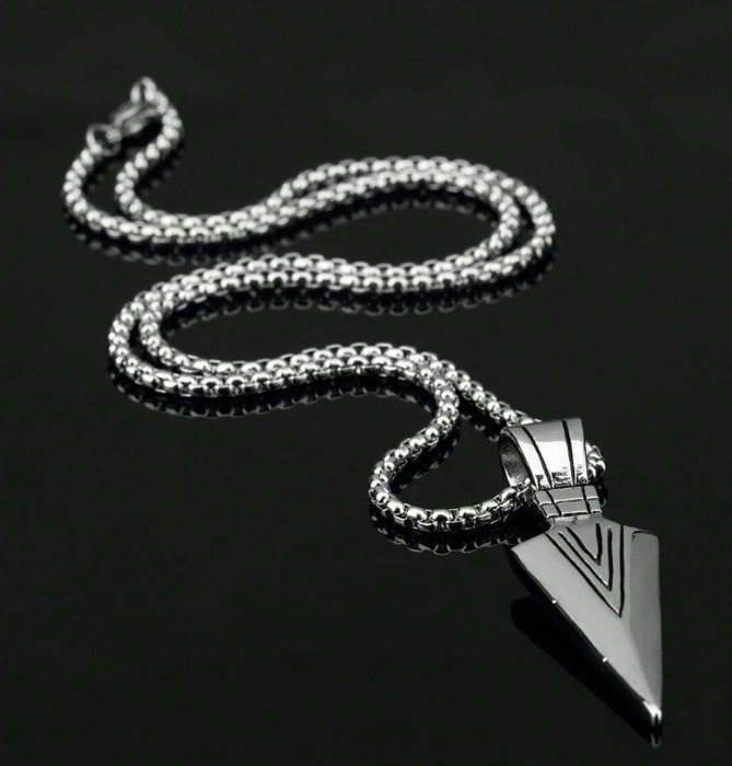 Collar De Moda Y Popular Con Colgante De Arma De Caballero SHEIN - Quierox - Tienda Online