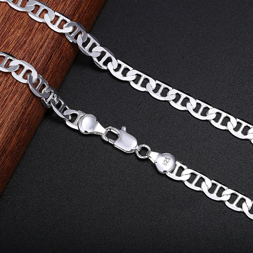 Collar de plata de ley 925 de 60 cm-24 INCH - Quierox - Tienda Online