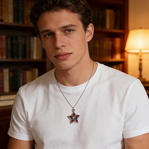 Collar de TV Stranger, colgante clásico con temática de película - Quierox - Tienda Online