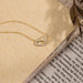 Collar entrelazado de colgante de eslabones ovalados de circonita - Quierox - Tienda Online