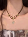 Collar multicapa de estilo americano vintage, cadena para clavícula dulce y moderna - Quierox - Tienda Online