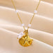 Collar Vintage de perlas de concha de estrella de mar para mujer - Quierox - Tienda Online