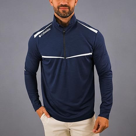 Columbia Golf Omni - Wick Scorecard - Sudadera de manga larga con cremallera de 1/4 - Quierox - Tienda Online