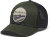 Columbia Gorra de béisbol unisex de malla, verde/negro/bandera, talla pequeña/mediana - Quierox - Tienda Online
