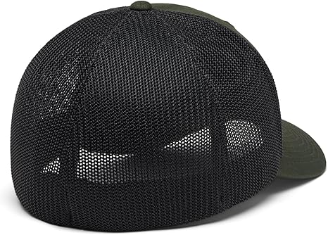 Columbia Gorra de béisbol unisex de malla, verde/negro/bandera, talla pequeña/mediana - Quierox - Tienda Online