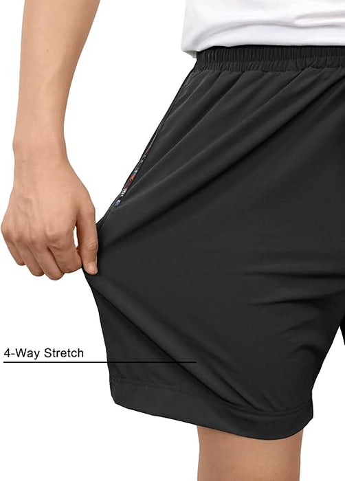 Comdecevis Pantalones cortos deportivos para hombre de secado rápido - Quierox - Tienda Online