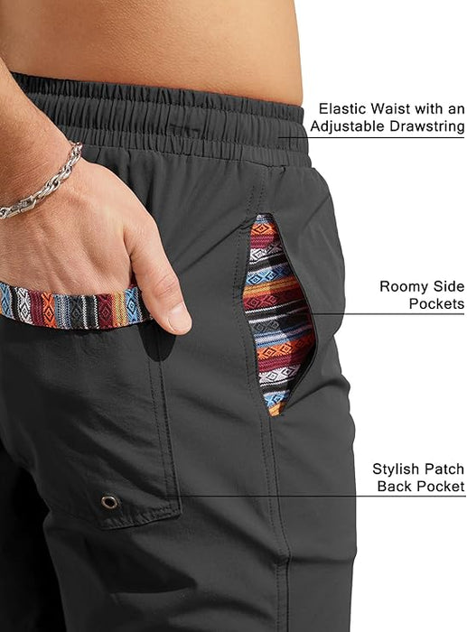 Comdecevis Pantalones cortos deportivos para hombre de secado rápido - Quierox - Tienda Online