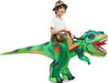 COMIN Disfraz inflable de dinosaurio para niños, divertido disfraz de dinosaurio T Rex para fiesta - Quierox - Tienda Online