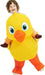 COMIN Disfraz inflable de pato amarillo lindo inflable para fiesta de Halloween para niños - Quierox - Tienda Online