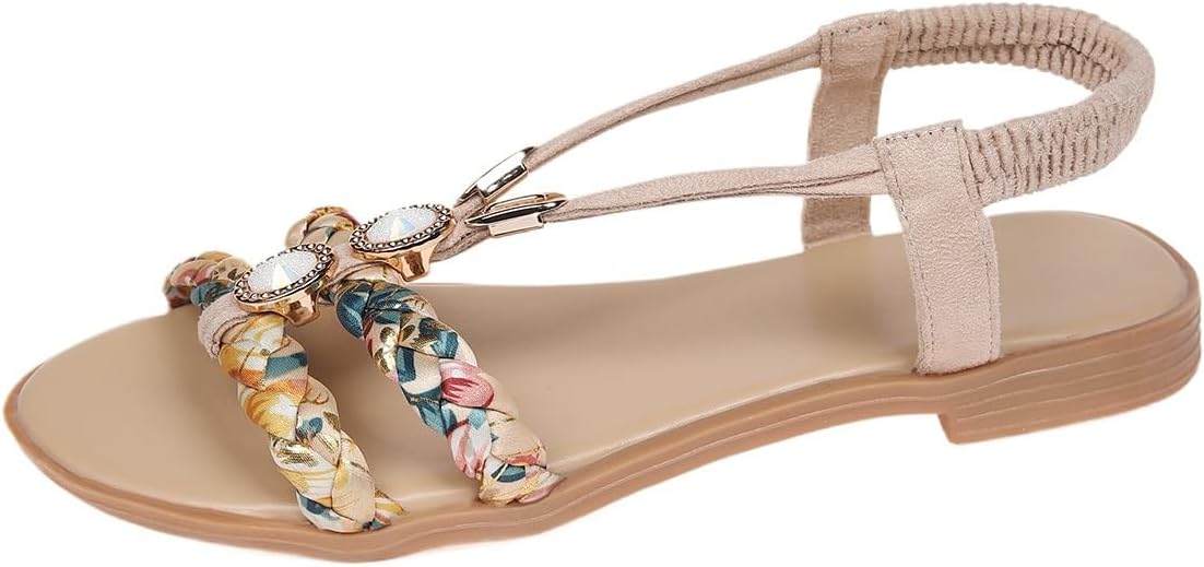 Cómodas sandalias deslizantes para mujer, zapatos elegantes con correa de gancho y bucle - Quierox - Tienda Online