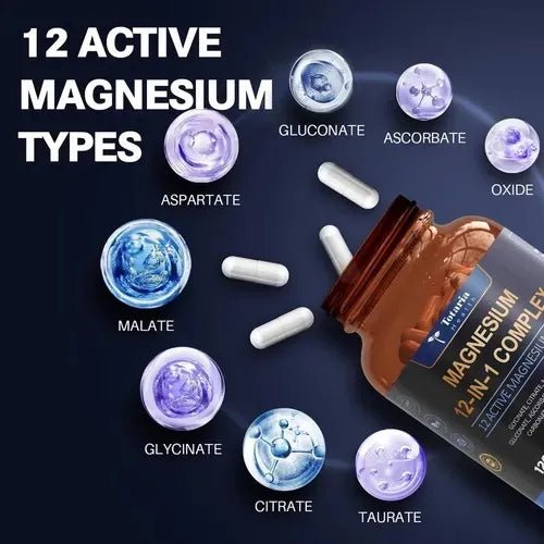 Complejo de magnesio Totaria 12 en 1, 700 mg - Quierox - Tienda Online