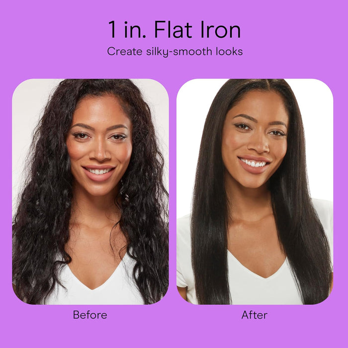 Conair Plancha plana de cerámica doble, 1 pulgada - Quierox - Tienda Online