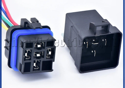 Conector de cableado impermeable automotriz de 5 pines enchufe 12V 80A - Quierox - Tienda Online