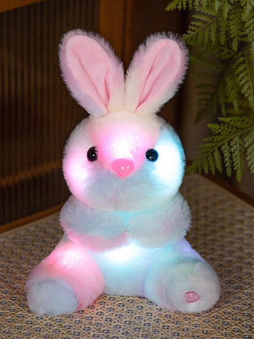 Conejo de peluche brillante y fosforescente - Peluche suave para niños - Quierox - Tienda Online