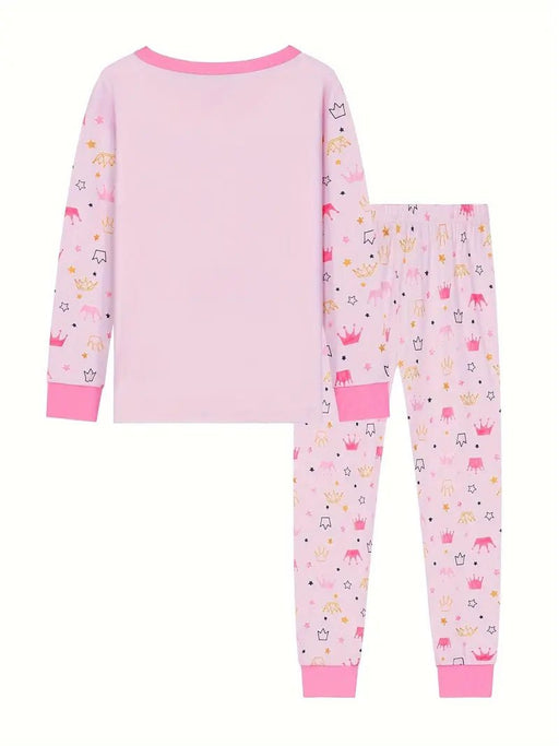 Conjunto 2 piezas camisón pijama de niñas con estampado de sirena - Quierox - Tienda Online