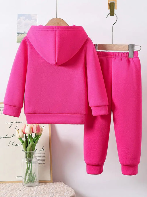 Conjunto Casual de Niña con Estampado de Dibujos Animados, Suave y Transpirable - Quierox - Tienda Online