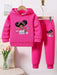 Conjunto Casual de Niña con Estampado de Dibujos Animados, Suave y Transpirable - Quierox - Tienda Online