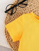 Conjunto casual para bebé, camiseta de manga y mono con estampado de patito - Quierox - Tienda Online