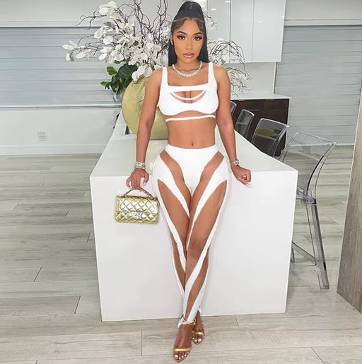 Conjunto de 2 piezas de retazos de malla transparente - Quierox - Tienda Online