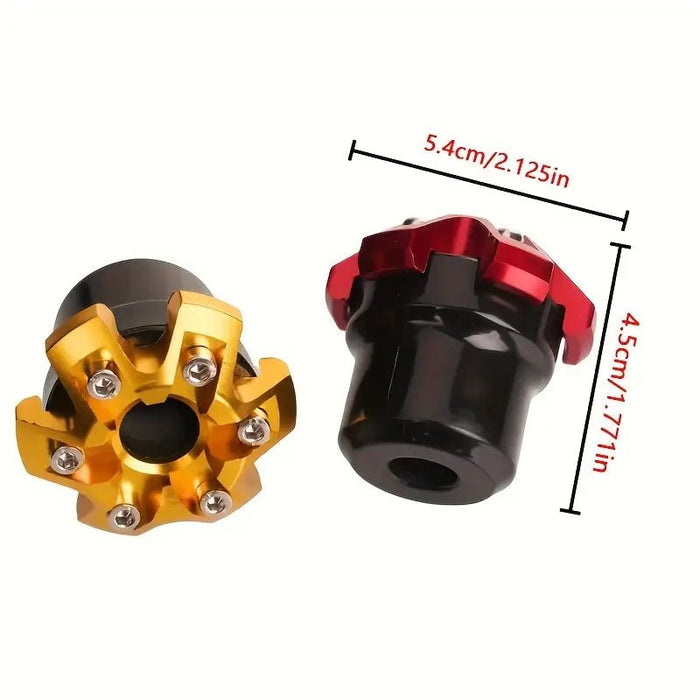 Conjunto de 2 protectores de motocicleta de alta calidad hechos de aleación de aluminio CNC - Quierox - Tienda Online