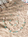 Conjunto de 2pcs de collar y pulsera de conchas estilo bohemio en el mar - Quierox - Tienda Online