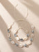 Conjunto de 2pcs de collar y pulsera de conchas estilo bohemio en el mar - Quierox - Tienda Online