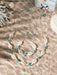 Conjunto de 2pcs de collar y pulsera de conchas estilo bohemio en el mar - Quierox - Tienda Online
