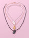 Conjunto de 3 collares de colgantes con diseños de luna, sol y estrella, de moda para mejores amigas - Quierox - Tienda Online