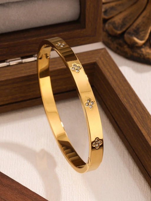 Conjunto de 3 pulsera con flor de circonita de alta calidad para mujer - Quierox - Tienda Online